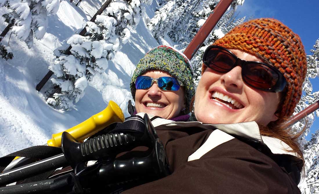 Winter North Idaho Skiing