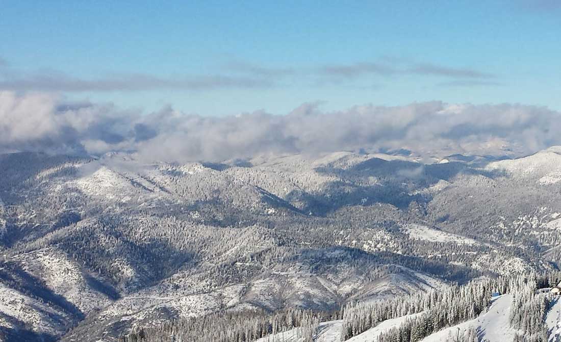 Winter North Idaho Playing