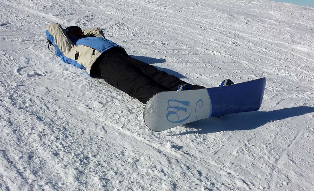 Winter North Idaho Snowboarding